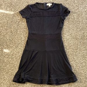 Mini black dress